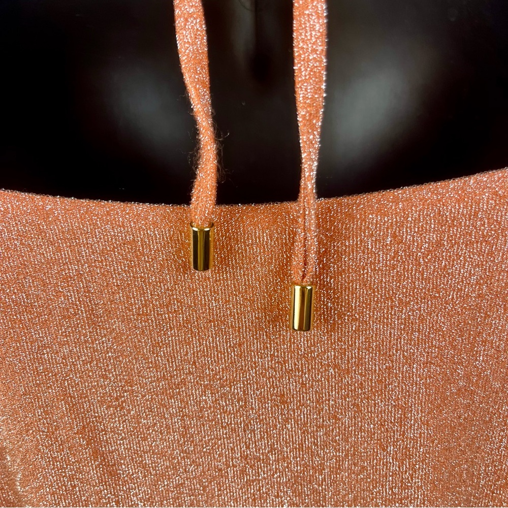 Monday Swimwear NWT Sun-kissed Shimmer Palma Top & Seychelles Bottoms Bikini Set - Picture 6 of 8